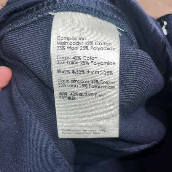 3.1 Phillip Lim Wool Culottes Navy Blue 8 - Picture 11 of 11